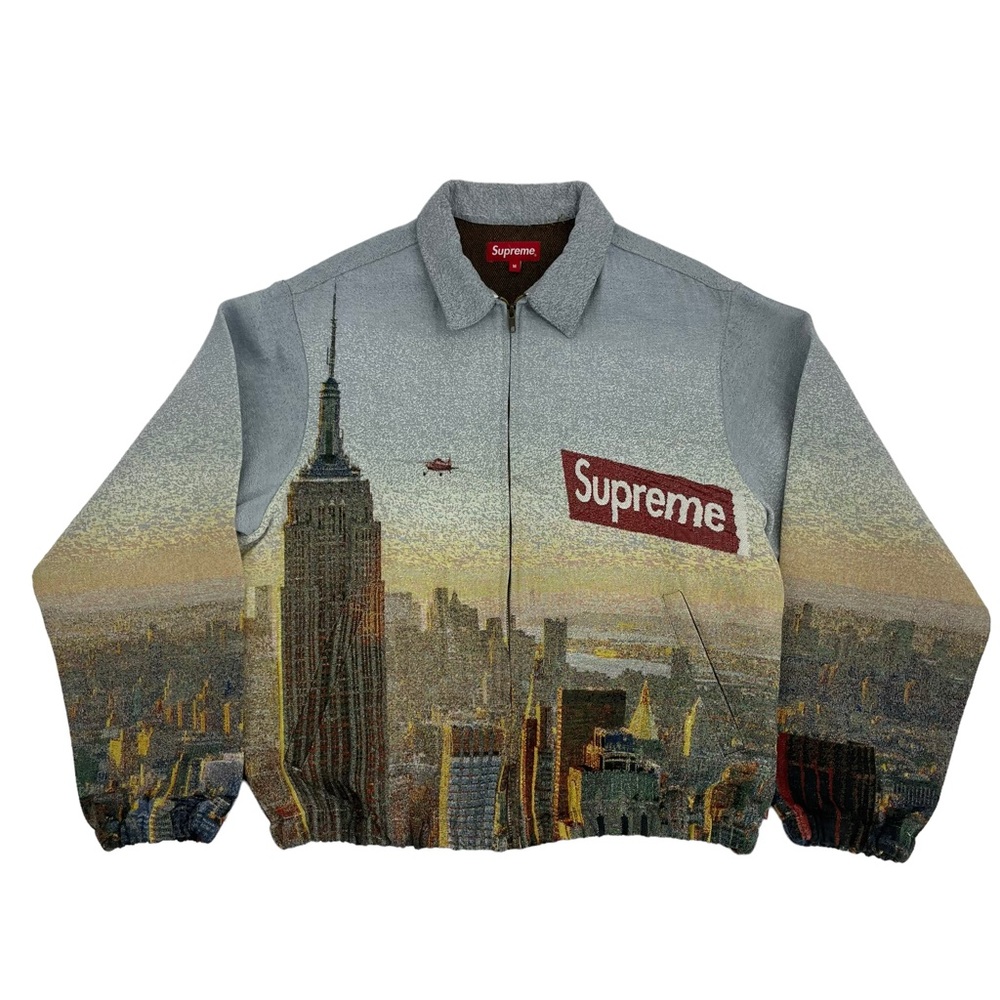 Supreme Multi-Color Skyline Bomber Jacket